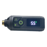 Tattoo Led Lcd Rca Fonte Para Máquina Tatuagem Mini Bateria Cor Preto