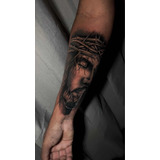 Tatuagem 25cm Em Preto