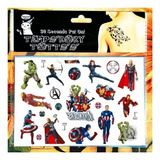 Tatuagem Fake Infantil Avengers Vingadores Removível