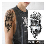 Tatuagem Fake Lobo Feminina