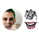 Tatuagem Temporária Coringa Filme Esquadrão Suicida Realista