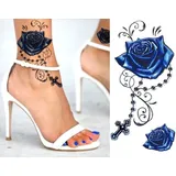 Tatuagem Temporaria Flor Rosas
