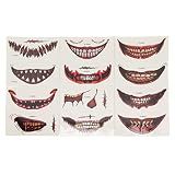 tatuagens temporarias halloween adesivos tatuagem horriveis adesivos tatuagem horriveis