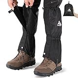 TAYOVSZY Polainas Para Caminhadas Polainas De Perna Impermeáveis E Respiráveis Para Botas Femininas E Masculinas Polainas Leves Ajustáveis Para Caça Caminhada Montanhismo Polainas De Neve Para B
