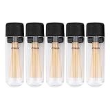 Tbest Palheta De Fagote Palhetas De Fagote 5 Peças Palhetas De Cortiça Média Macia Com Estojo Tubo Instrumento Acessórios De Fagote Palheta De Fagote Palhetas De Fagote Palhetas De Fagote Médio Macio