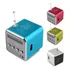 Td-v26 Digital Fm Rádio Speaker Portátil Mini Walkman