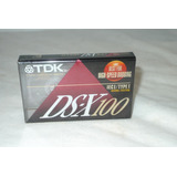 Tdk Ds x100 Fita K7 Virgem