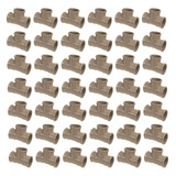 Te 90 Krona 20mm Soldável 1 2 Marrom Liso C 100 Peças
