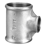 Tê Redução Galvanizado 2 X 1 2 Polegadas Tupy