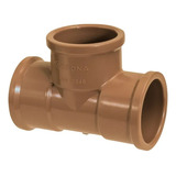 Te Soldável 90 32mm Pvc Marrom Krona Original