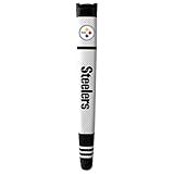 Team Golf NFL Pittsburgh Steelers Golf Putter Grip NFL Golf Putter Grip  Multicolorido  Com Marcador De Bola Removível  Aderência Larga Durável E Fácil De Controlar