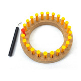 Tear Circular Diâmetro 12cm Com 24 Pinos Brinde Agulha