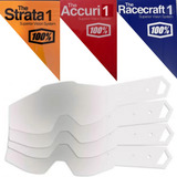 Tear Off Mattos Oculos 100  Accuri Strata Racecraft 10 Unid