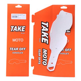 Tear Off Take Vision Compatível 100 Armega 10 Unidades
