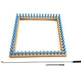 Tear Quadrado 25 Cm Pinos Plásticos Agulha Gancho