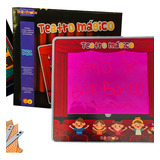 Teatro Mágico Brinquedo Educativo Infantil Pintura Mágica