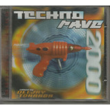 Techno Rave 2000   Deejay Torrada   Cd   Tenho 2 000 Cd s