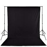 Tecido Fotográfico Fundo Infinito Estúdio Chromakey PRETO 