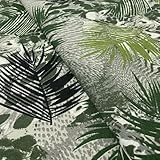 Tecido Impermeável Acqua Decor Folhagem Palmeira Verde 1 40m Largura
