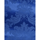 Tecido Jacquard Azul Royal Medalhão 5m X 2 8m Para Decoração
