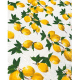 Tecido Jacquard Estampado Limão Siciliano 3m