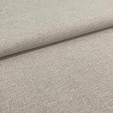 Tecido Linho Para Sofá Linen Look Bege Claro 1-40m Largura