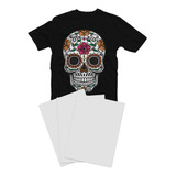 Tecido Obm Sublimático Para Camiseta Escura 10 Folhas A3
