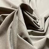Tecido Suede Veludo Paris Bege Claro Liso Para Sofá Cadeira E Cortina 1 40m Largura SVP 01 