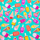 Tecido Tricoline Para Patchwork Picolés Corte 1m X 1 50m