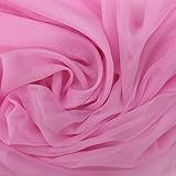 Tecido Voal Rosa 3m De Largura