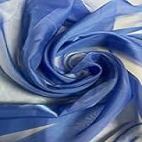 Tecido Voil Voal Azul Royal Para Cortina Liso 3m Largura