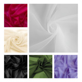 Tecido Voil Voal Liso 5 00 X 3 00 Metros Varias Cores