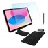 Teclado Abnt2 Mouse Suport Películ Para  iPad 10 A2757 A2696