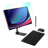 Teclado Abnt2 Mouse Suporte Película P Galaxy Tab S9 Ultra