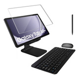 Teclado Abnt2 Mouse Suporte Película Para Galaxy Tab A9
