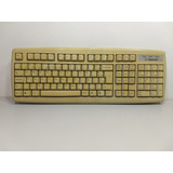 Teclado Antigo Positivo Ps2 Mini Din Retro Pc Computador V1z