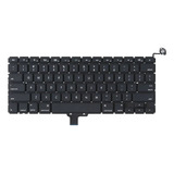 Teclado Apa1278us Para Macbook Pro 13 A1278 Ingles Cor Preto