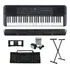 Teclado Arranjador Yamaha Psr-e283 61 Teclas Suporte + Capa