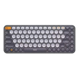 Teclado Baseus Slim Sem Fio Bluetooth E Usb 2.4ghz Windows