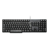 Teclado Básico Com Fio Multilaser Slim Usb Preto Tc213