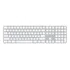 Teclado Bluetooth Apple Qwerty Inglês Internacional Cor Branco