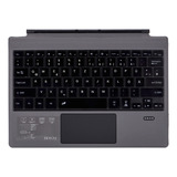 Teclado Bluetooth Cinza Para