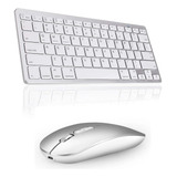 Teclado Bluetooth Mouse Recarregável P Macbook Air 15