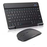Teclado Bluetooth Mouse Sem Fio Para Tablet Galaxy Tab A8