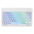 Teclado Bluetooth Retroiluminado Recarregável Para Tab/iPad