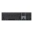 Teclado Bluetooth Satechi St btsx3m Retro Iluminado Slim X3 Sem Fio Backlit Keyboard Qwerty Inglês Us Cor Cinza Espacial