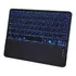 Teclado Blutooth Abnt2 Luz Touchpad Para Galaxy Tab S6 Lite