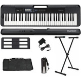 Teclado Casio Ct s300 61 Teclas Suporte X Capa Pedal