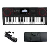 Teclado Casio Ct x3000 Arranjador 61 Teclas Capa Sustain