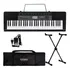 Teclado Casio Ctk-2550 Bivolt Com Suporte E Acessórios